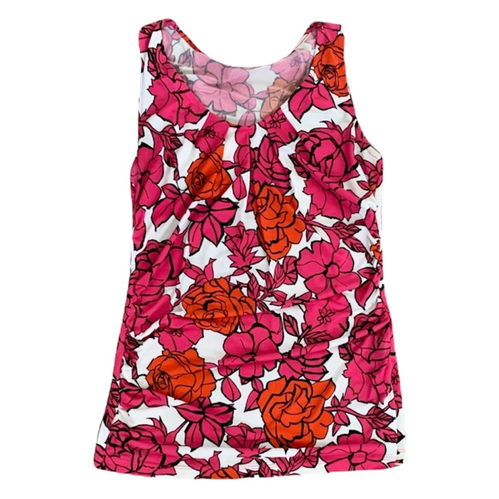 *⭐️ 3/$20* New York and Company Floral Print Tank Top